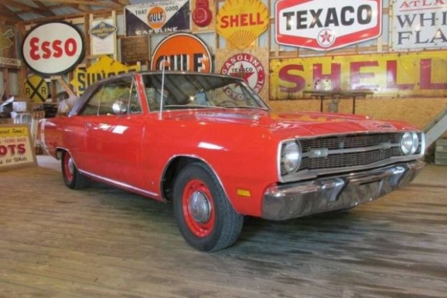 Dodge Dart Swinger 1969 года выпуска, почти 40 лет простоявший в гараже - «Хорошее настроение»