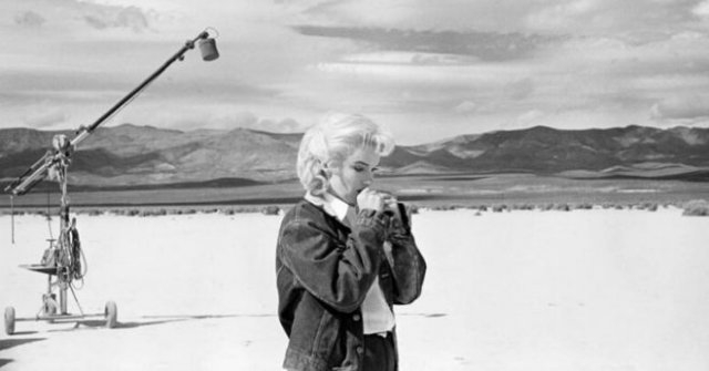 Мерилин Монро на съемках своего последнего фильма - «Хорошее настроение»