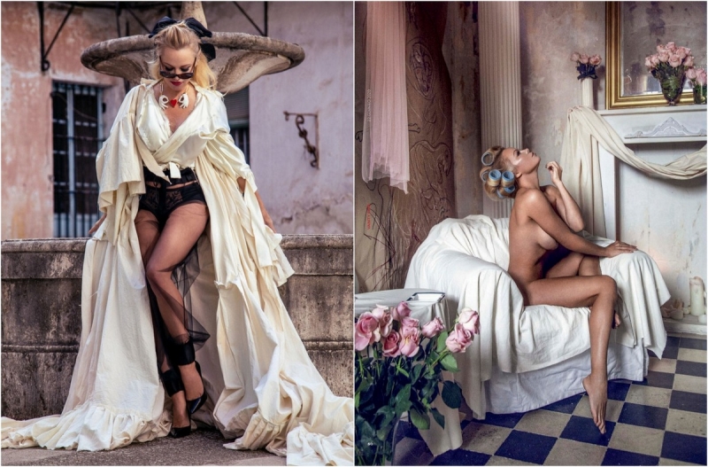 Pamela Anderson Strips Down In Erotic Lingerie For Coco Tnaflix 1