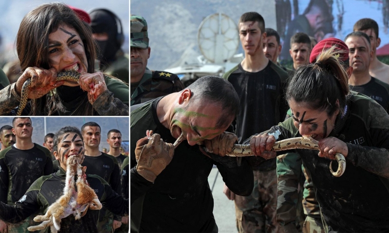 Курдские женщины-офицеры продемонстрировали свои навыки - «Хорошее настроение»