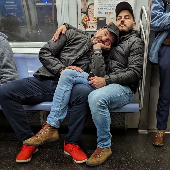 17 снимков из нью-йоркской подземки, спустившись в которую можно увидеть всё, что угодно - «Смешное»