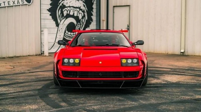 Тюнеры построили 6-колёсную Ferrari Testarossa (28 фото) - «Хорошее настроение»