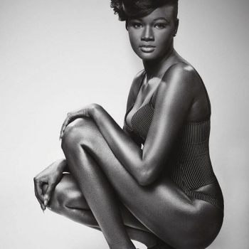 Худия Диоп - модель с самой темной в мире кожей - «Хорошее настроение»