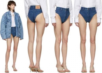 Ждем на улицах девушек в модных джинсовых трусах - «Хорошее настроение»