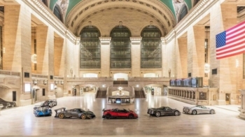 Pagani превратили вокзал Нью-Йорка в выставку суперкаров - «Хорошее настроение»
