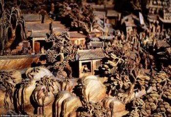 Самую известную картину в истории китайского искусства перенесли в реальную жизнь (10 фото)